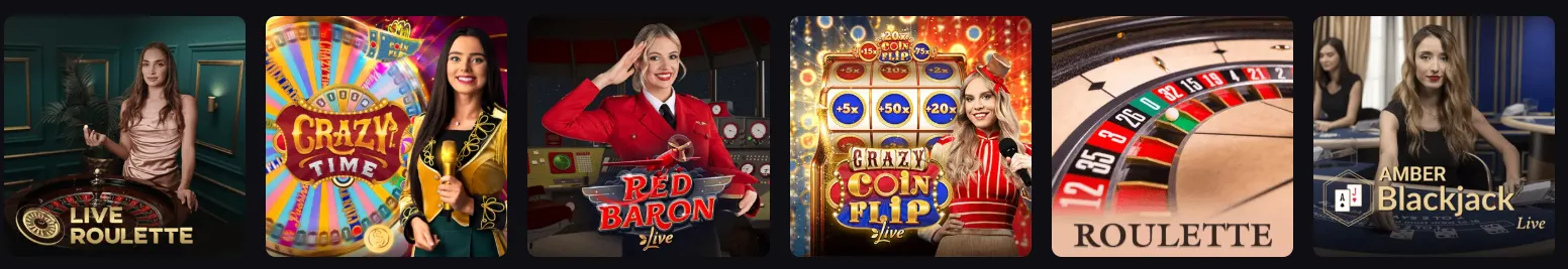 Casinozer Casino live casino
